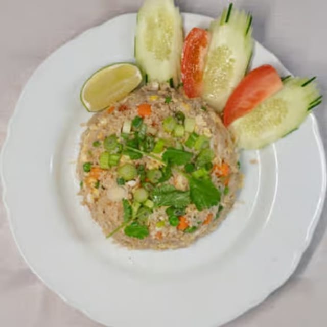 R-4. Crab Fried Rice.