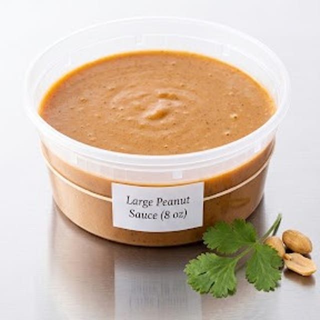 Large Peanut Sauce.