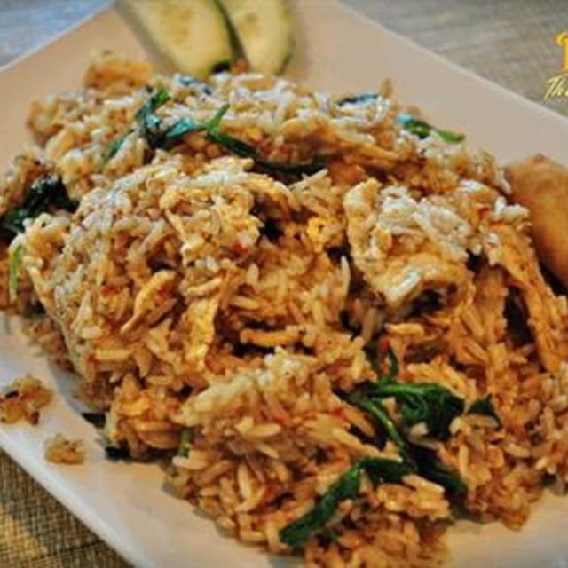 Lunch Basil Fried Rice.