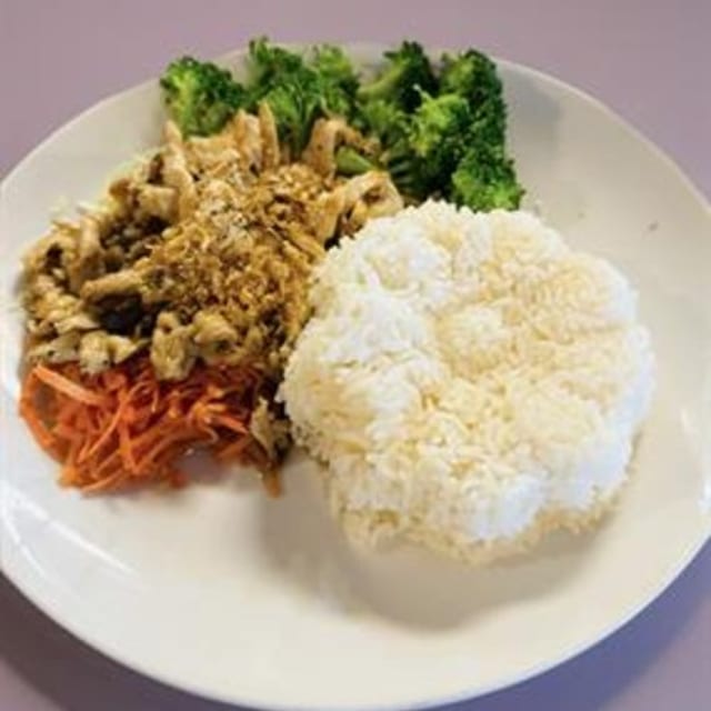 Lunch Stir Fried Garlic Lover.