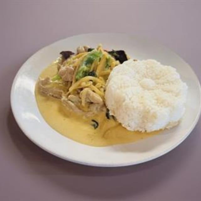 Lunch Green Curry.