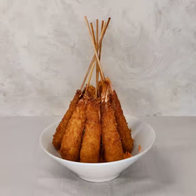 A-4. Coconut Prawns.