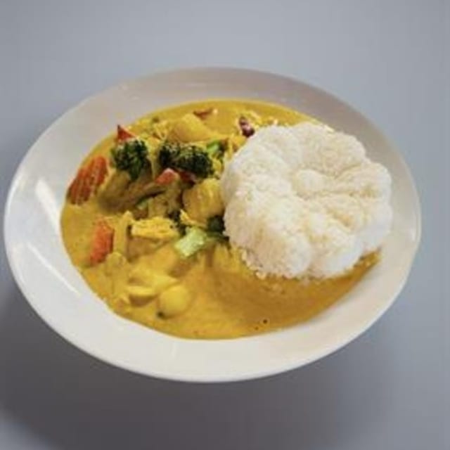 Lunch Yellow Curry.