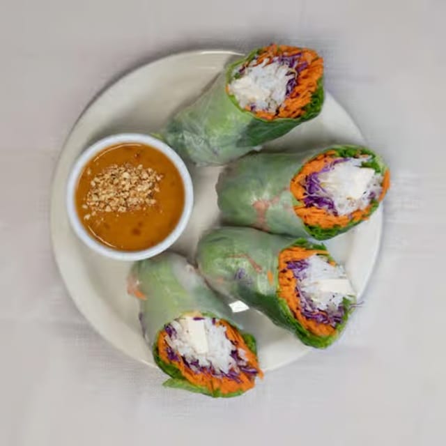 A-3. Fresh Salad Rolls.